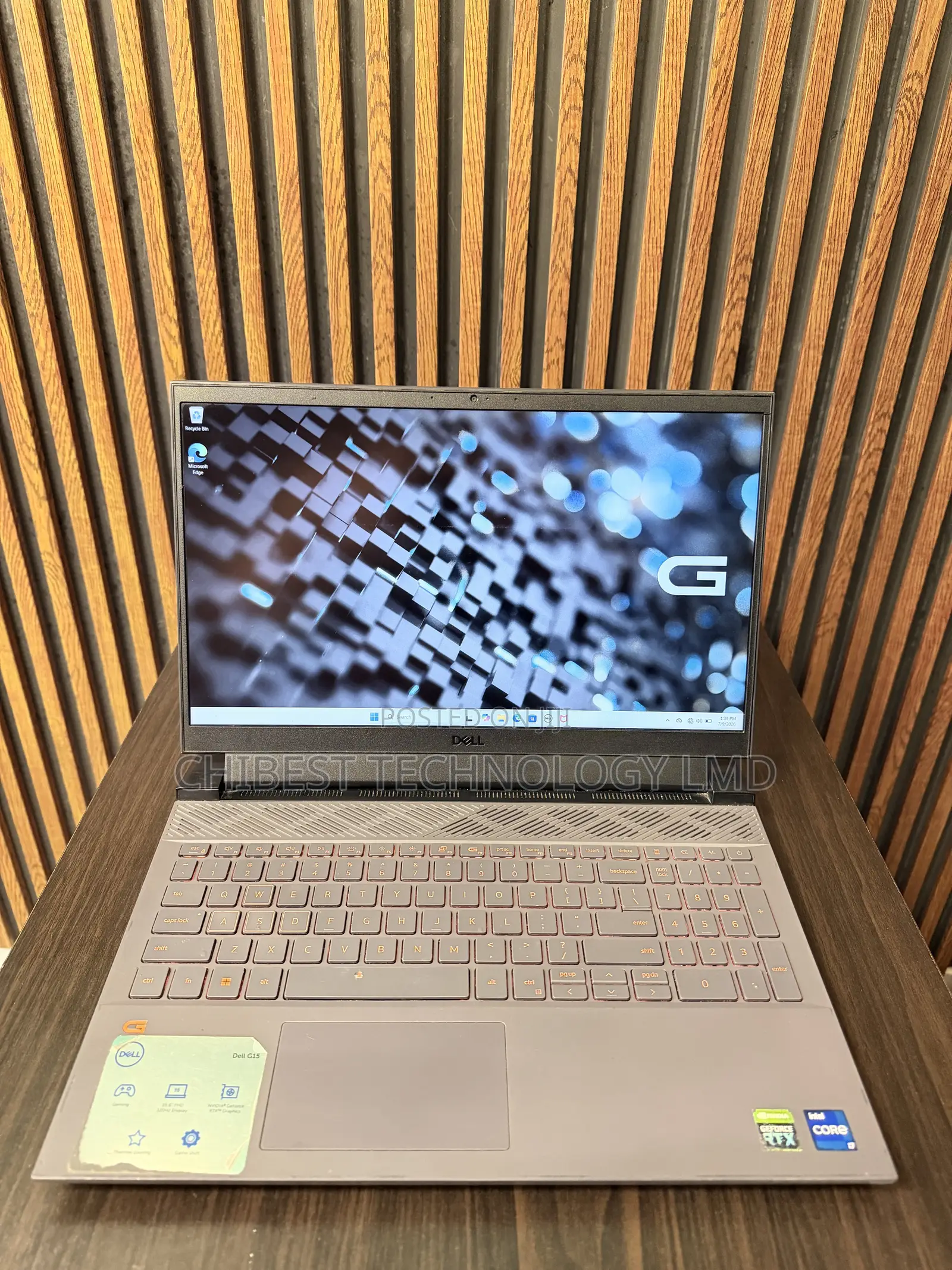 Laptop Dell G15 5520 16GB Intel Core i7 SSD 512GB