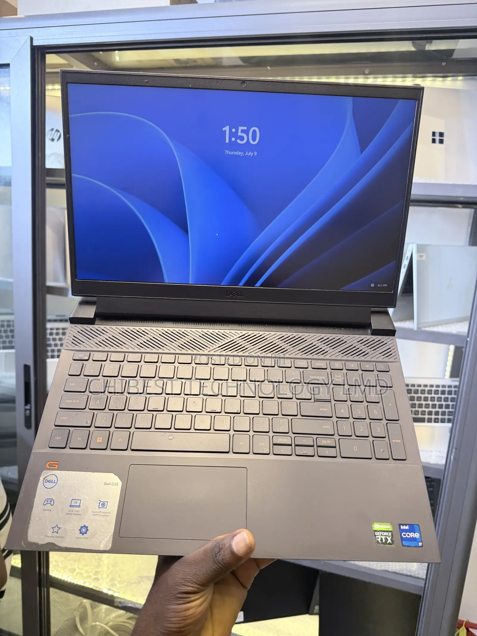 Laptop Dell G15 5520 16GB Intel Core i7 SSD 512GB