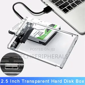 Heatz Crystal Drive X Zl11 Transparent HDD/SSD Enclosure