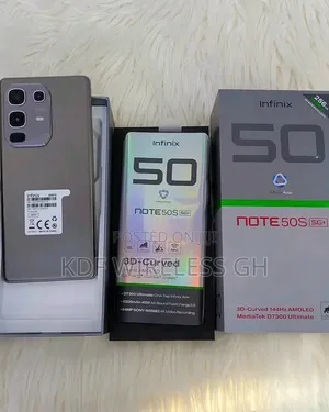New Infinix Note 50s 256 GB Silver