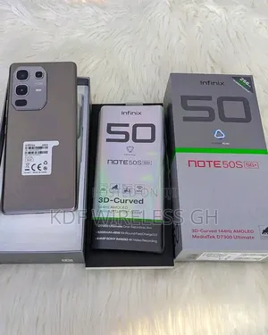 New Infinix Note 50s 256 GB Silver