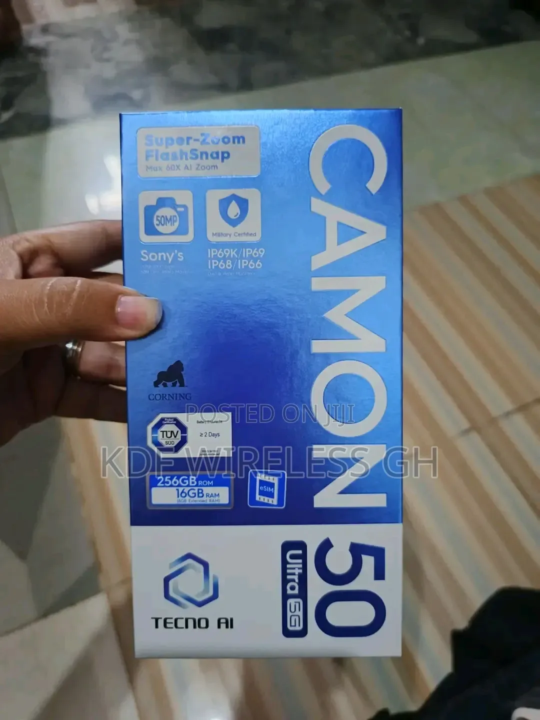 New Tecno Camon 50 Ultra 512 GB Purple