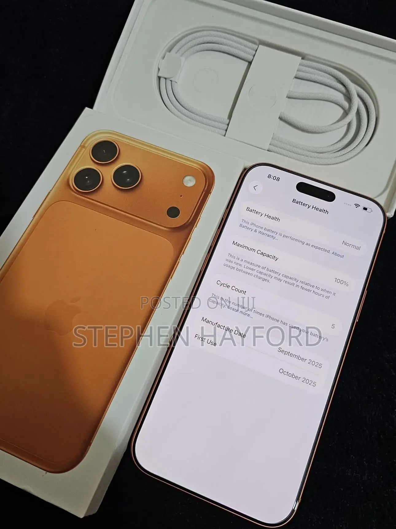 Apple iPhone 17 Pro Max 512 GB Orange