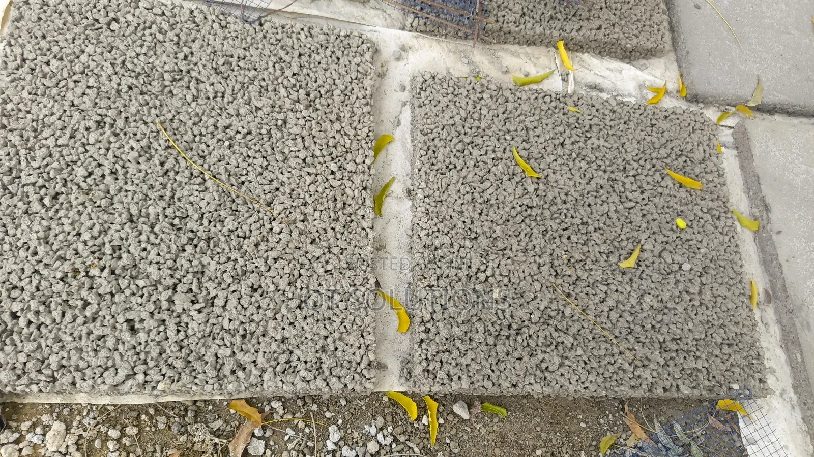 Concrete Slabs Set for Biofil.