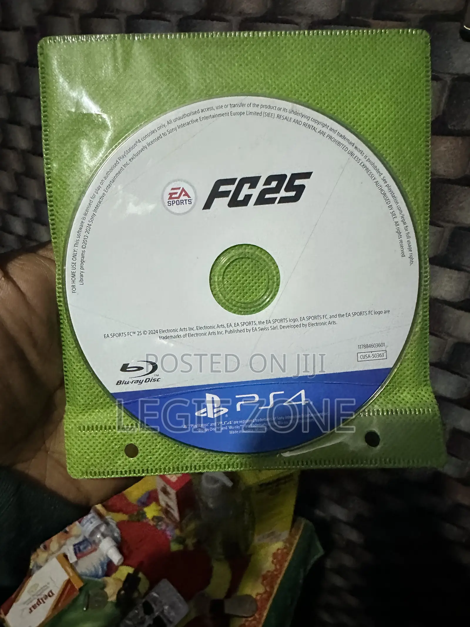 Fc25 Disc Ps4 Neat as Seen