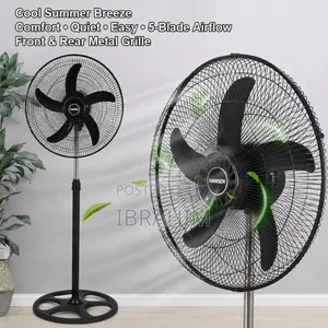 Hansen Premium Standing Fan • Low Noise