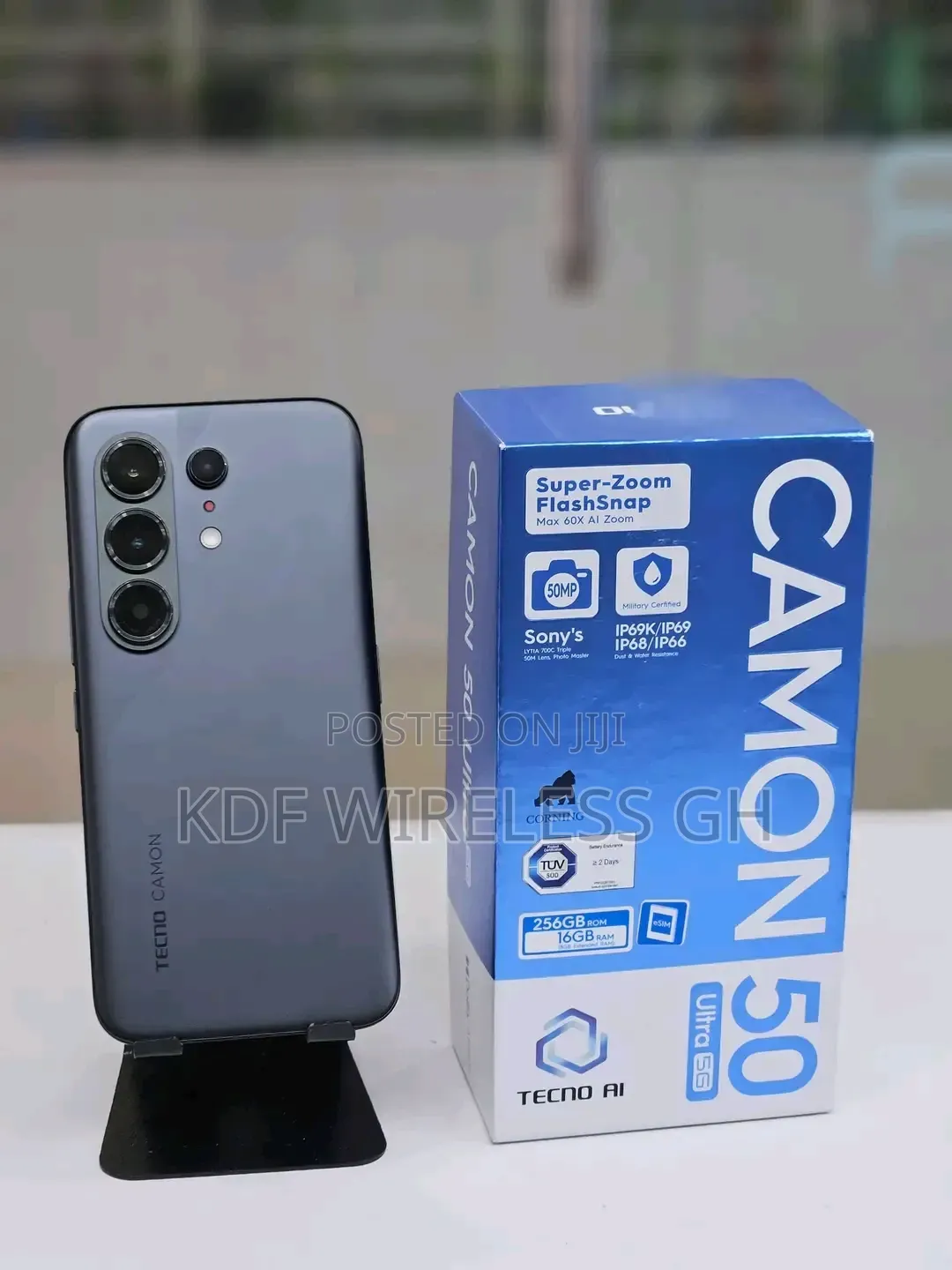 New Tecno Camon 50 Ultra 512 GB Black