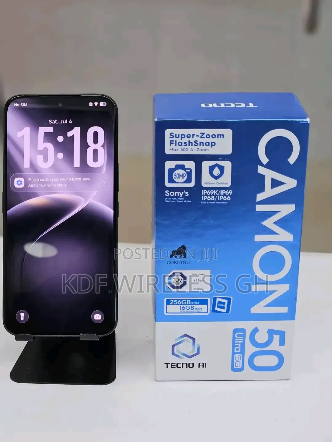 New Tecno Camon 50 Ultra 512 GB Black