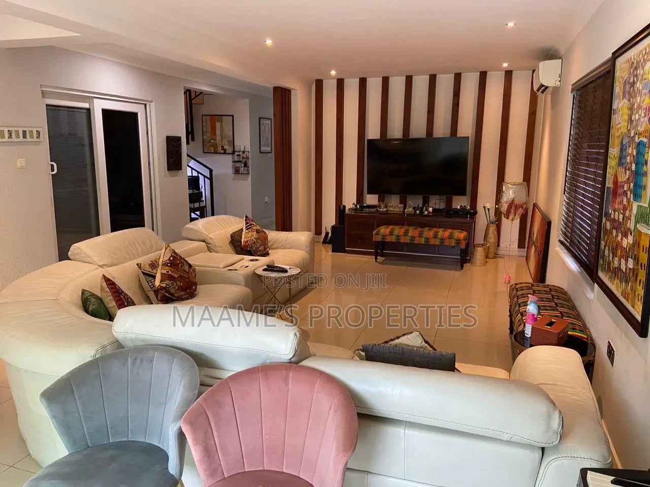 Furnished 4bdrm Townhouse / Terrace in Cantonments for rent