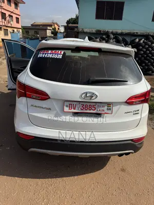 Hyundai Santa Fe 2014 White