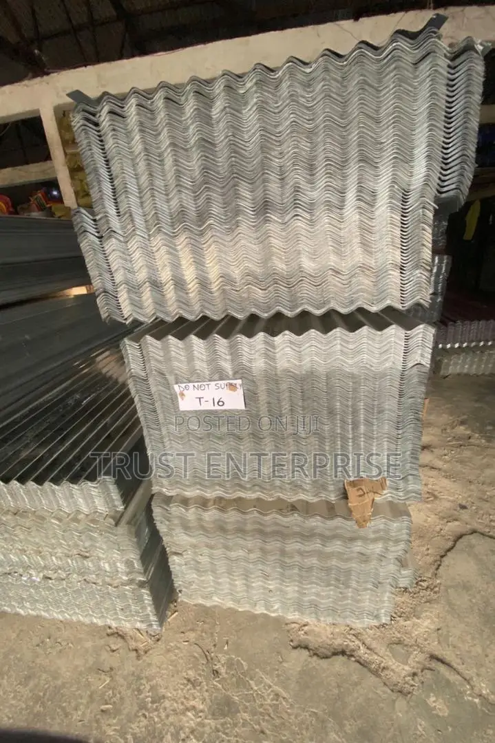 Westhill Aluzinc Roofing Sheets (T-16, T-15, T-135, T-125, Galvanized)