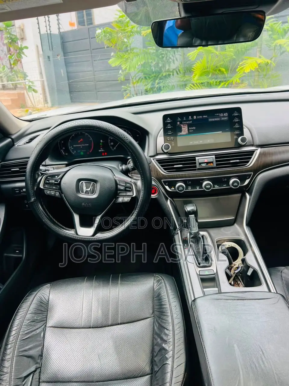 Honda Accord Touring 2.0T 2018 White