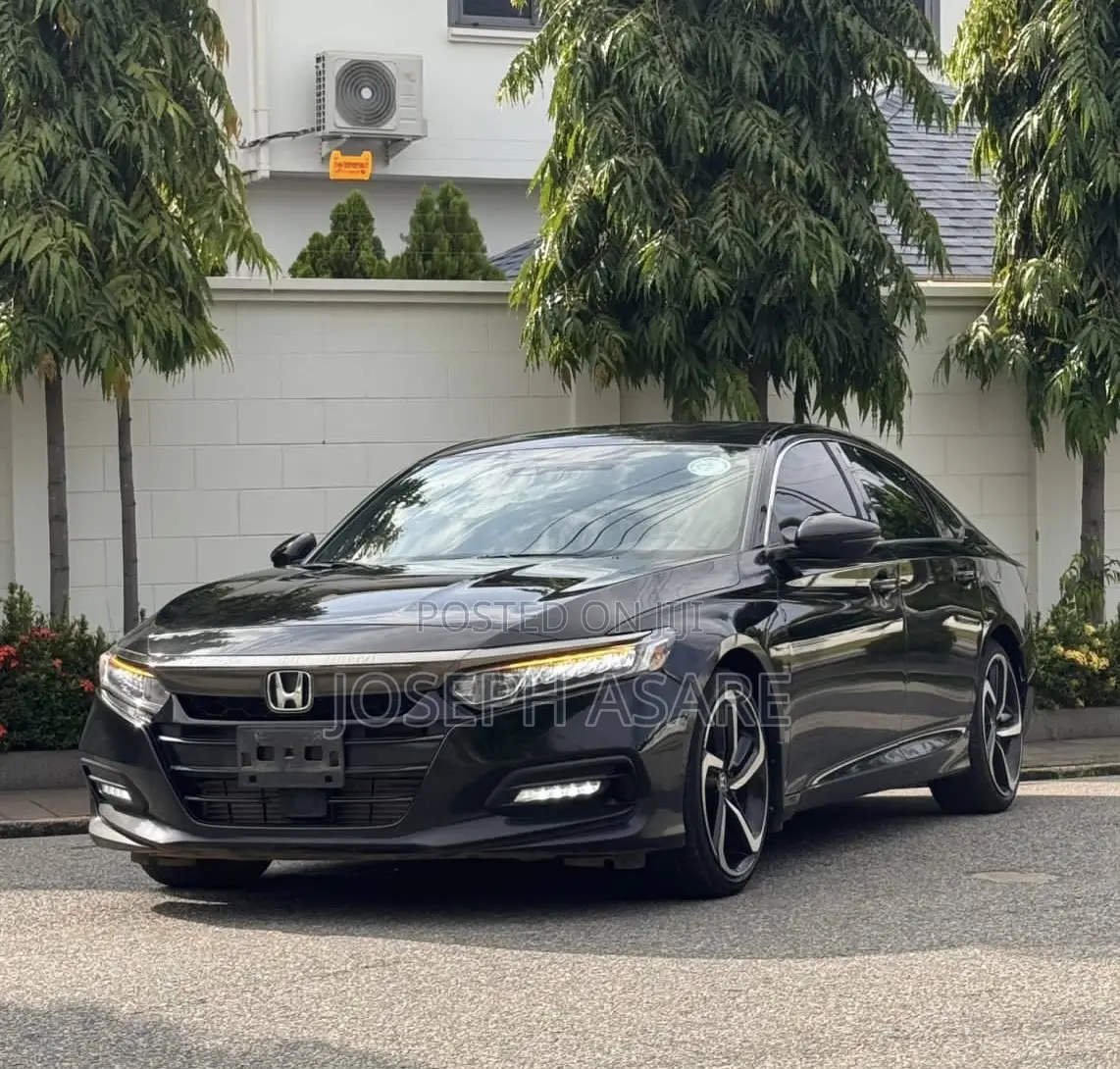 Honda Accord Sport 2018 Black