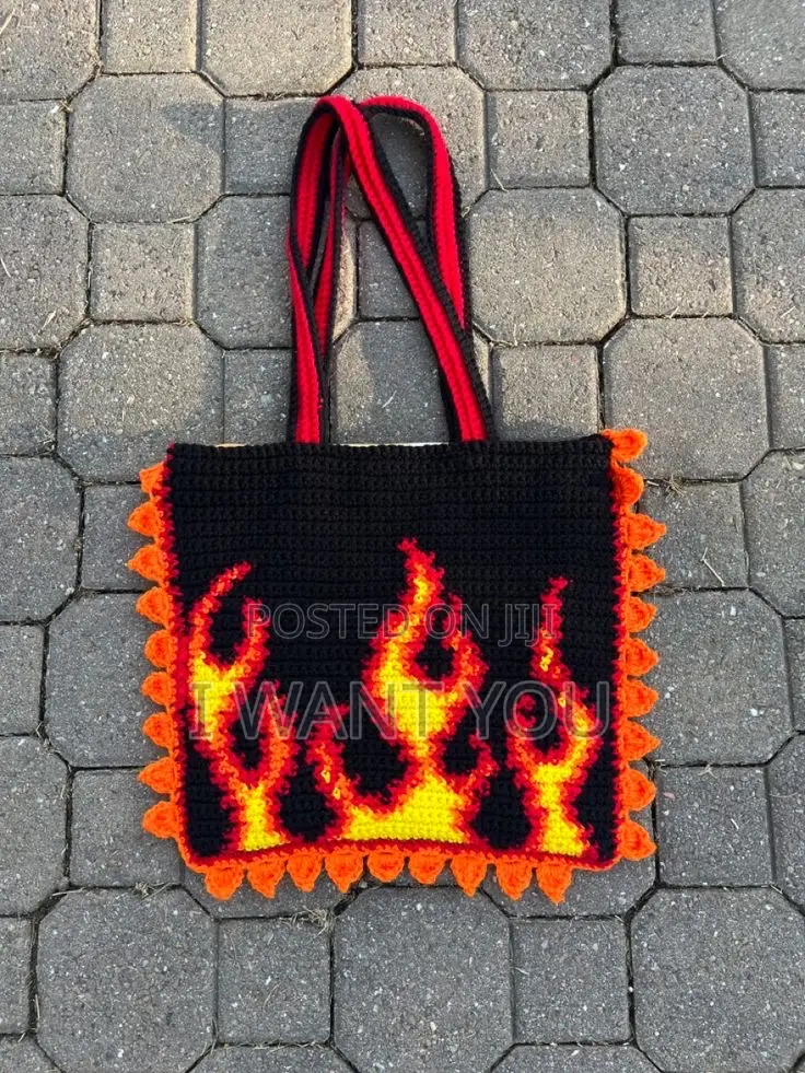 Crochet Tote Bag
