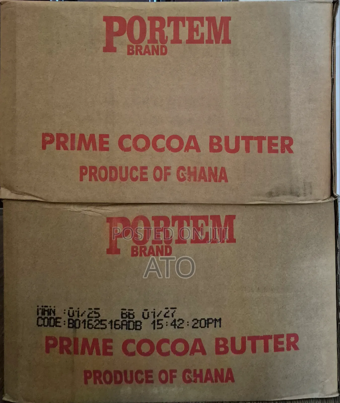 Pure Natural Raw Cocoa Butter