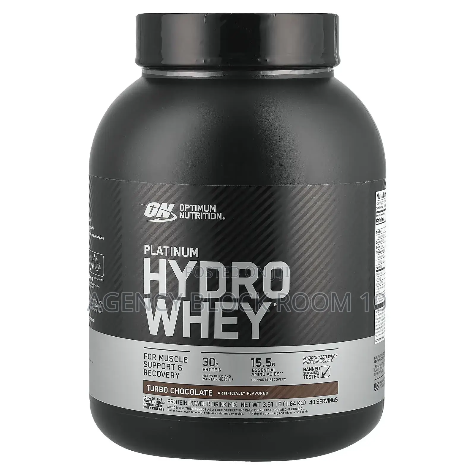 Pre-Order Platinum Hydro Whey, Turbo Chocolate, 3.61 Lb (1.64 Kg)