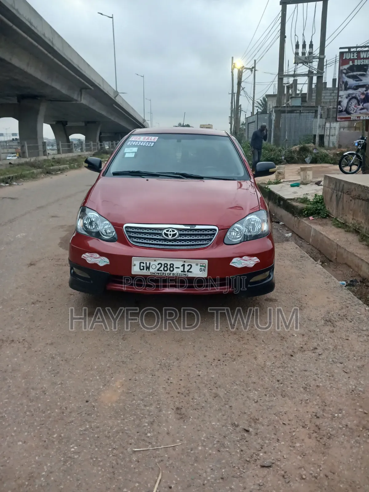 Toyota Corolla 2008 Red