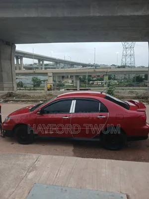 Toyota Corolla 2008 Red