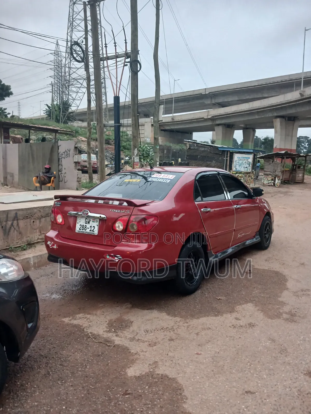 Toyota Corolla 2008 Red