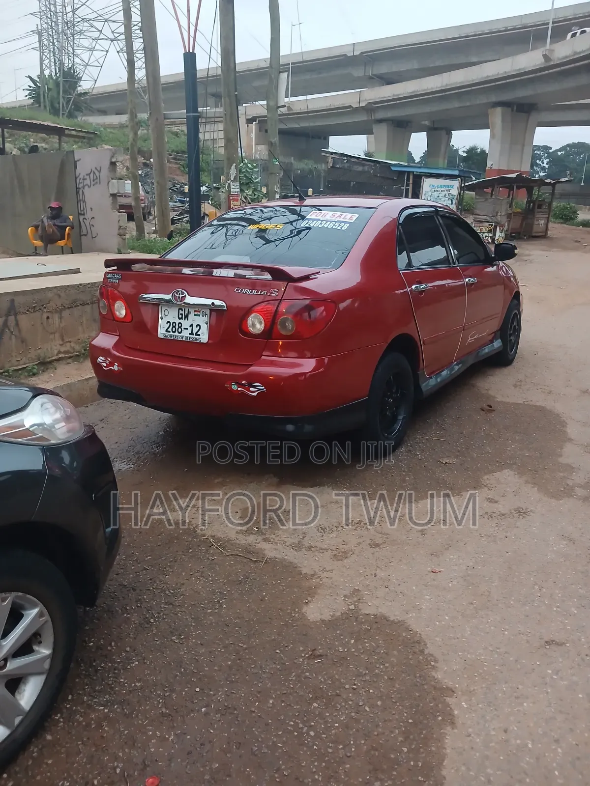 Toyota Corolla 2008 Red