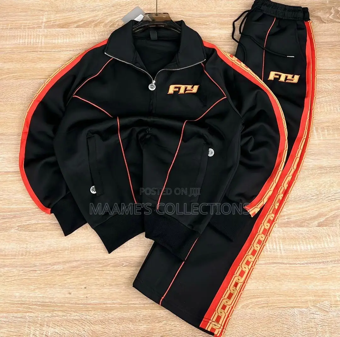 Free the Youth (Fty ) Tear Chain Tracksuit Top and Down Set