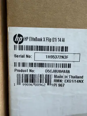 New Laptop HP EliteBook X Flip G1i 32GB Intel Core Ultra 7 SSD 512GB