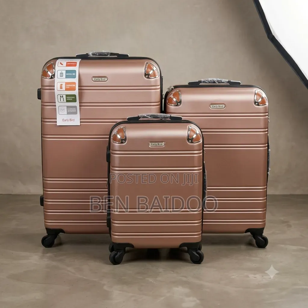 Plastic Travelling Bags 3in1 Plastic Travelling Bags 3in1 Set
