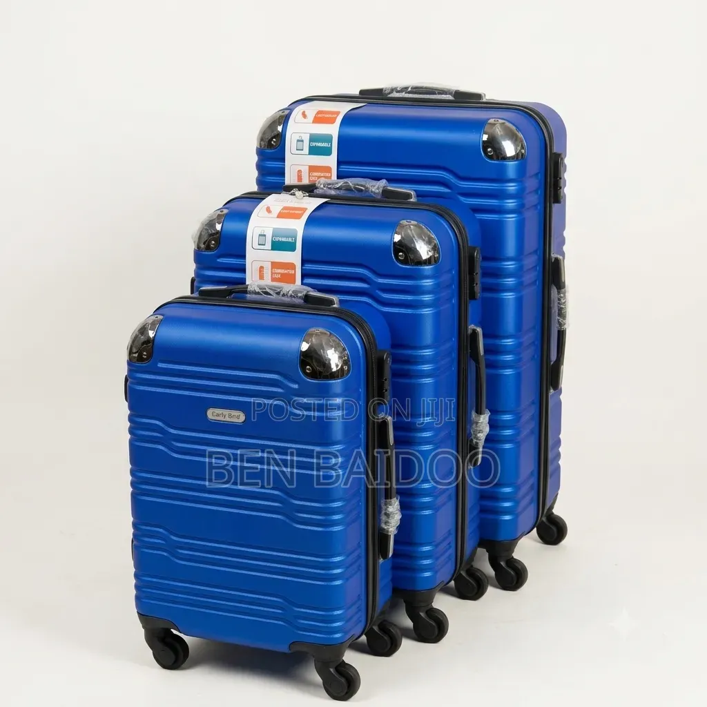 Plastic Travelling Bags 3in1 Plastic Travelling Bags 3in1 Set