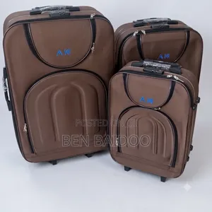Travel Suitcase 3-Pieces (Fabric)