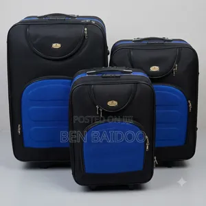 Travel Suitcase 3-Pieces (Fabric)