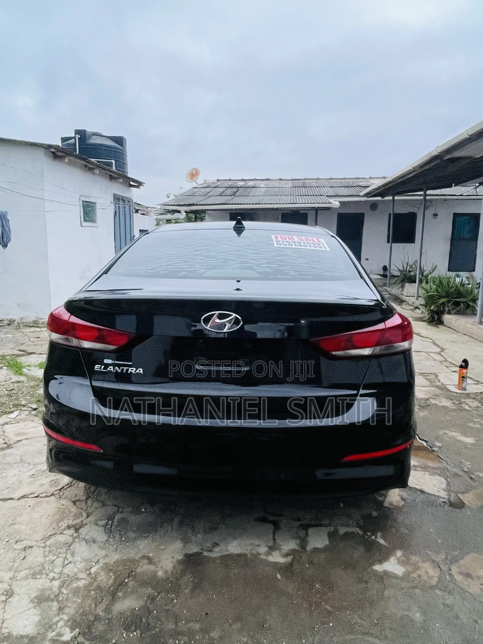 Hyundai Elantra ECO Sedan FWD (1.4L 4cyl 7A) 2017 Black