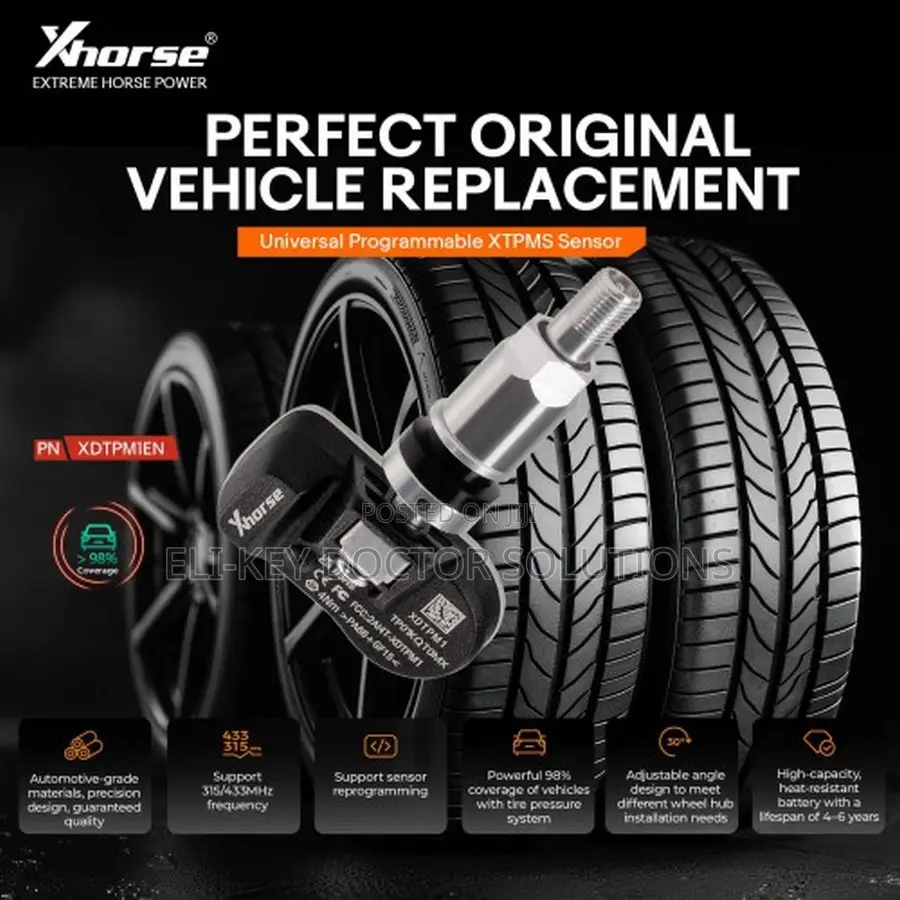 Xhorse Vvdi Universal TPMS Sensor for Toyota Honda Kia Benz