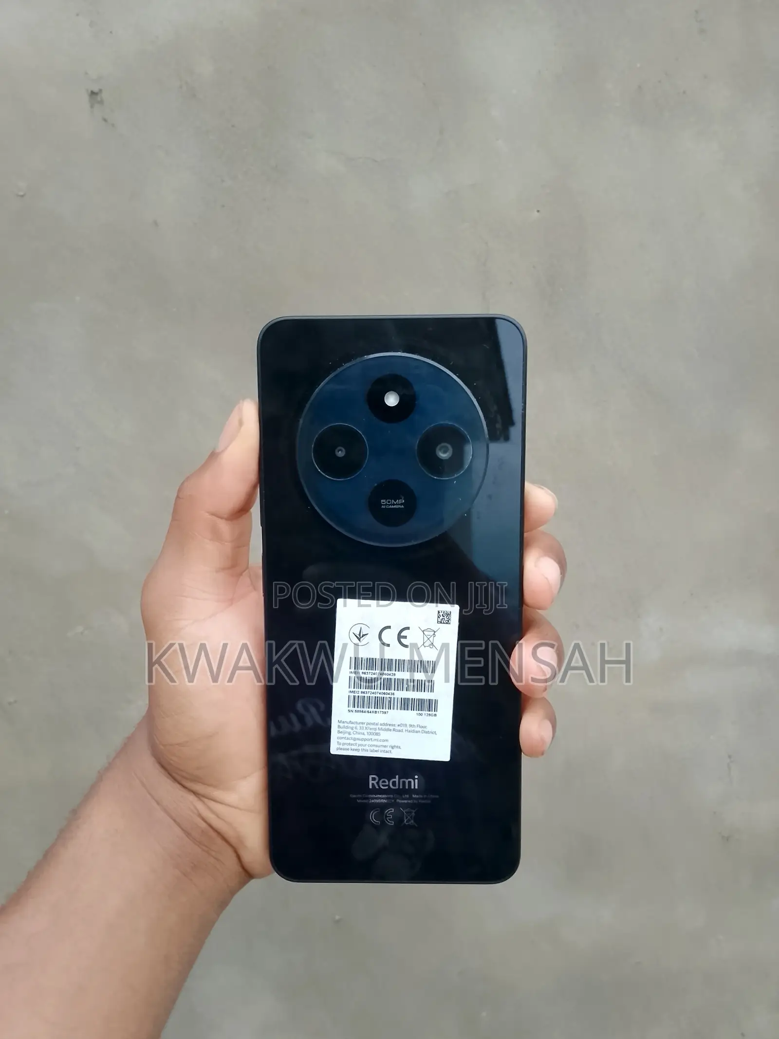New Xiaomi Redmi 14C 128 GB Black