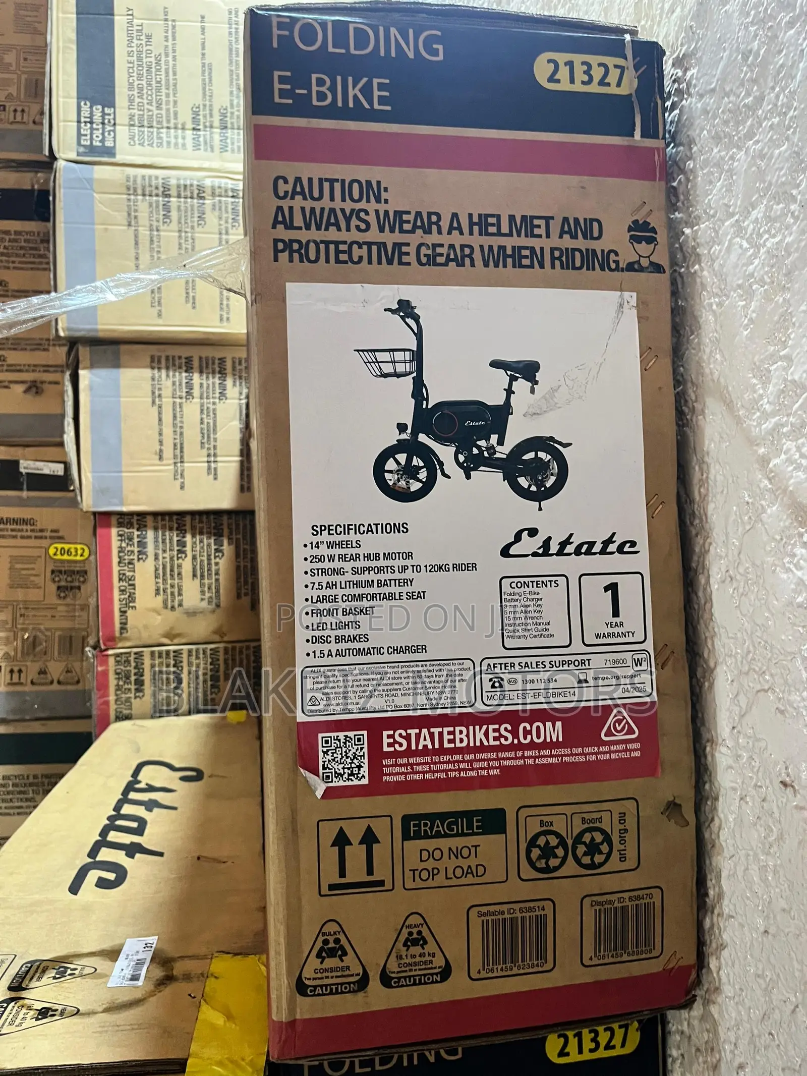 Estate Folding Electric Bike