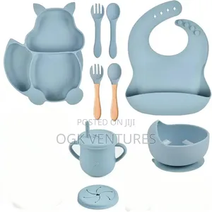 Baby Silicone Feeding Set