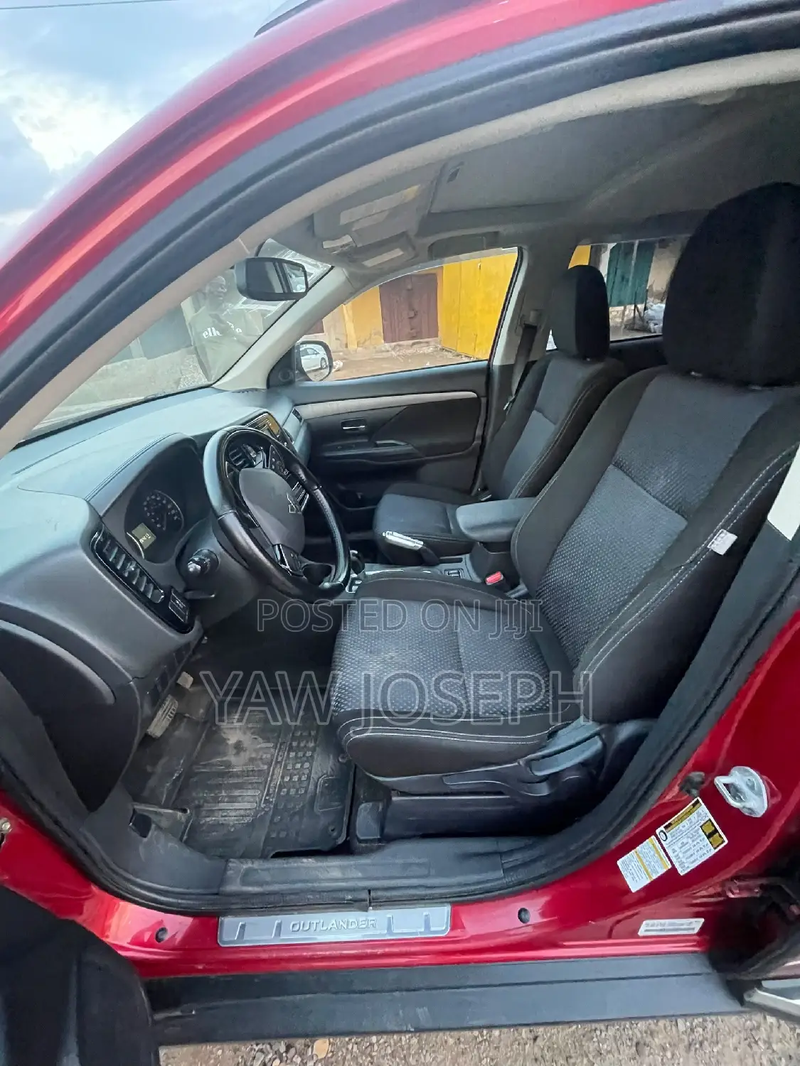 Mitsubishi Outlander 2016 Red