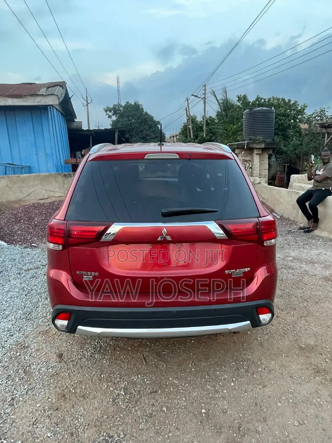 Mitsubishi Outlander 2016 Red