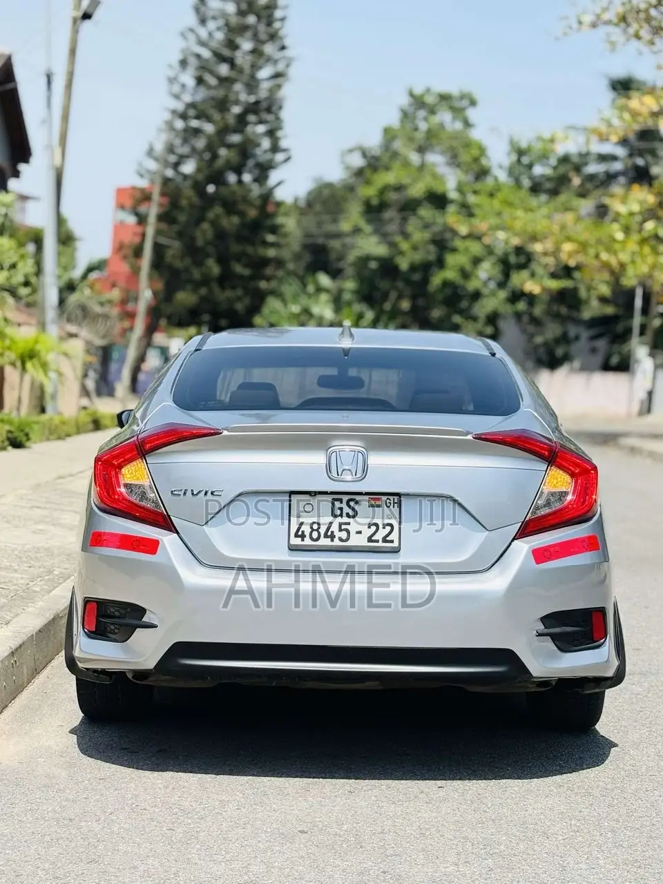 Honda Civic EX-T 4dr Sedan (1.5L 4cyl) 2016 Gray