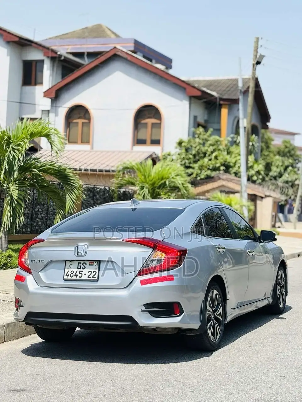 Honda Civic EX-T 4dr Sedan (1.5L 4cyl) 2016 Gray
