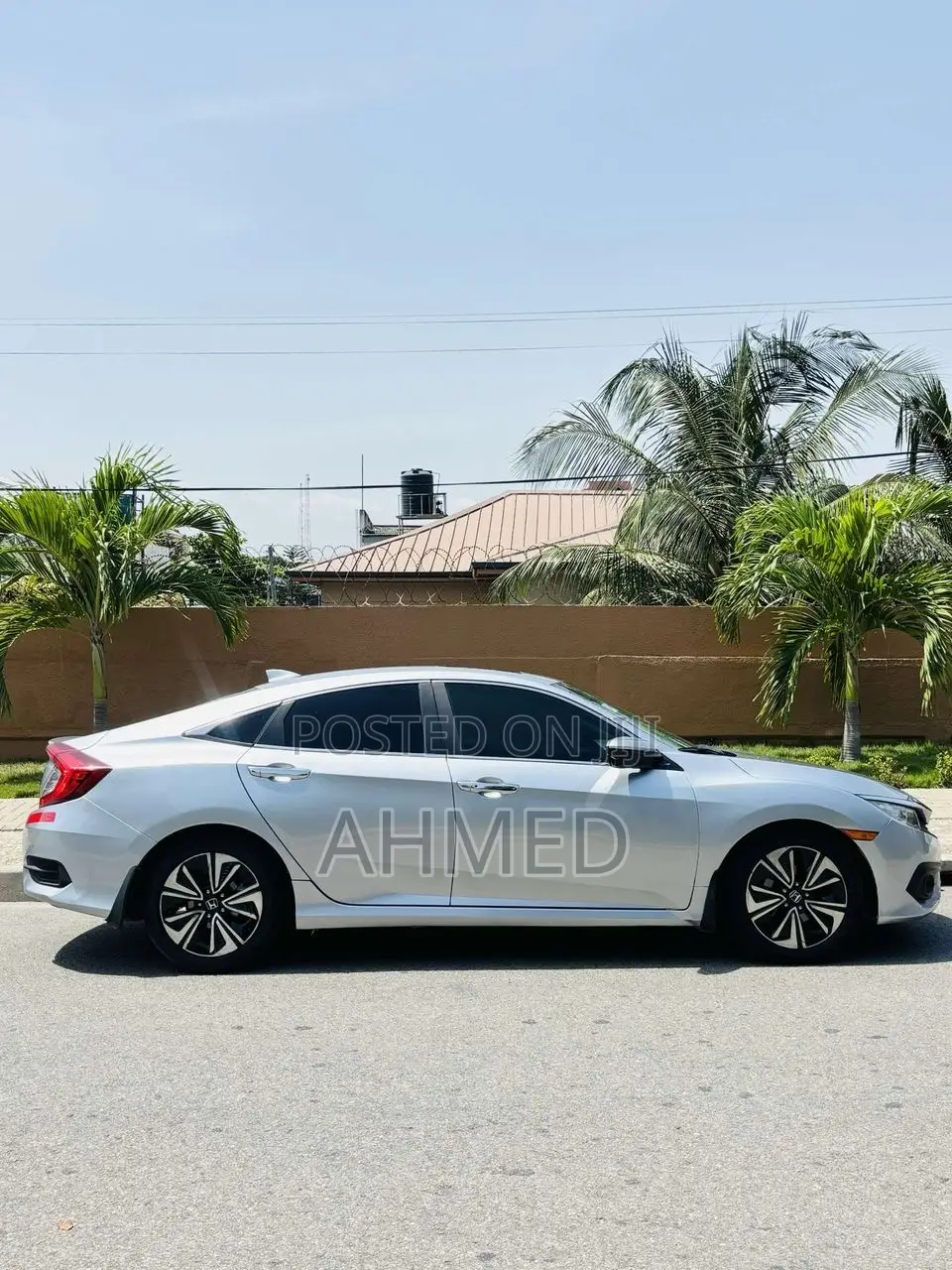 Honda Civic EX-T 4dr Sedan (1.5L 4cyl) 2016 Gray