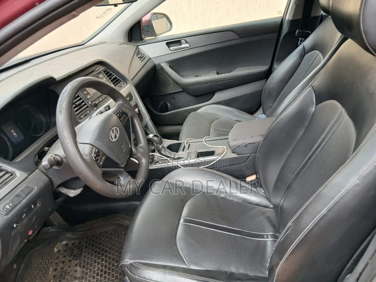 Hyundai Sonata ECO Sedan FWD (1.6L 4cyl 7A) 2017 Red