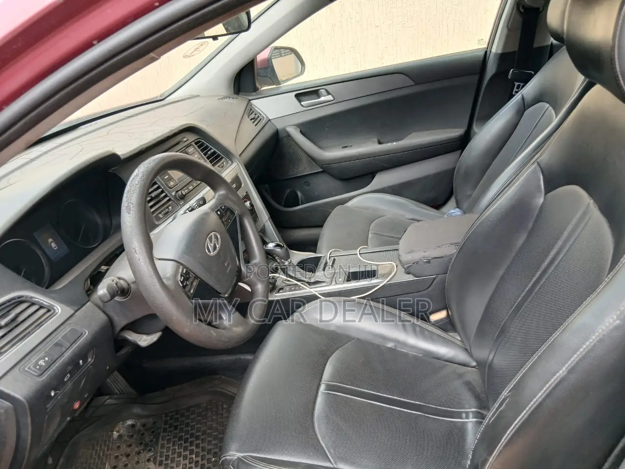 Hyundai Sonata ECO Sedan FWD (1.6L 4cyl 7A) 2017 Red