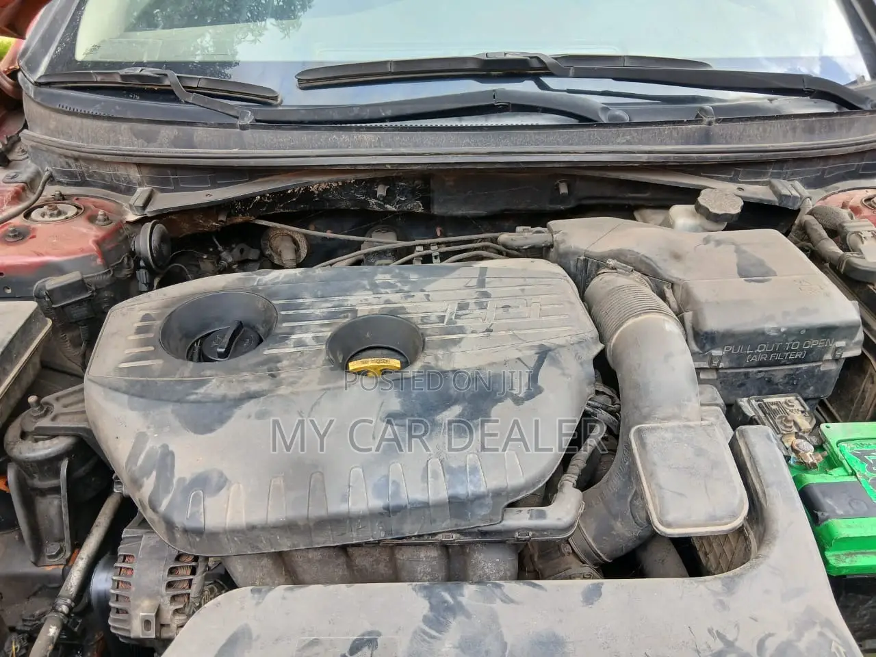 Hyundai Sonata ECO Sedan FWD (1.6L 4cyl 7A) 2017 Red
