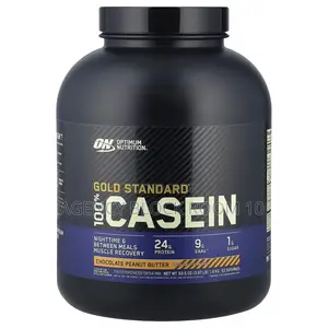 Gold Standard 100% Casein, Chocolate Peanut Butter, 3.97 Lb (1.8 Kg)