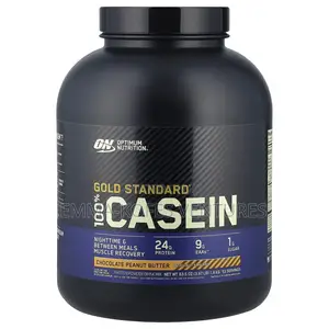 Gold Standard 100% Casein, Chocolate Peanut Butter, 3.97 Lb (1.8 Kg)