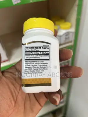Vitamin B12 [5000mcg] - 110 Tablets Delivery Only