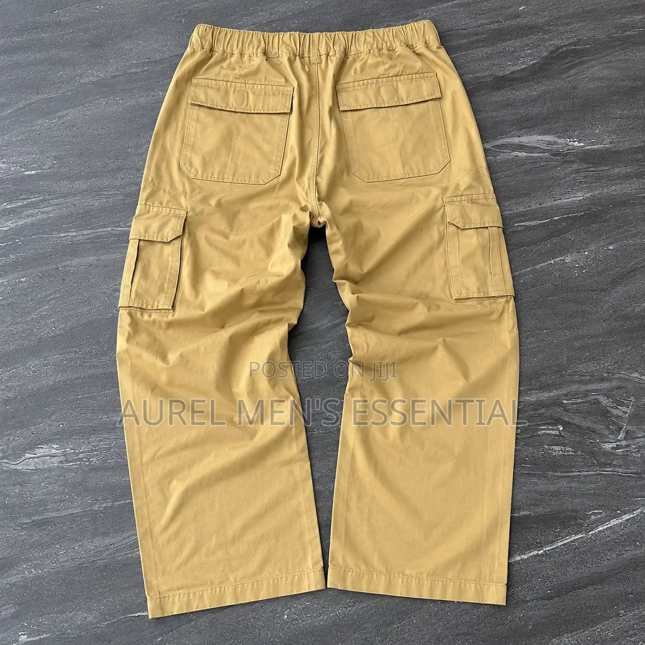 Premium Khaki Cargo Pants