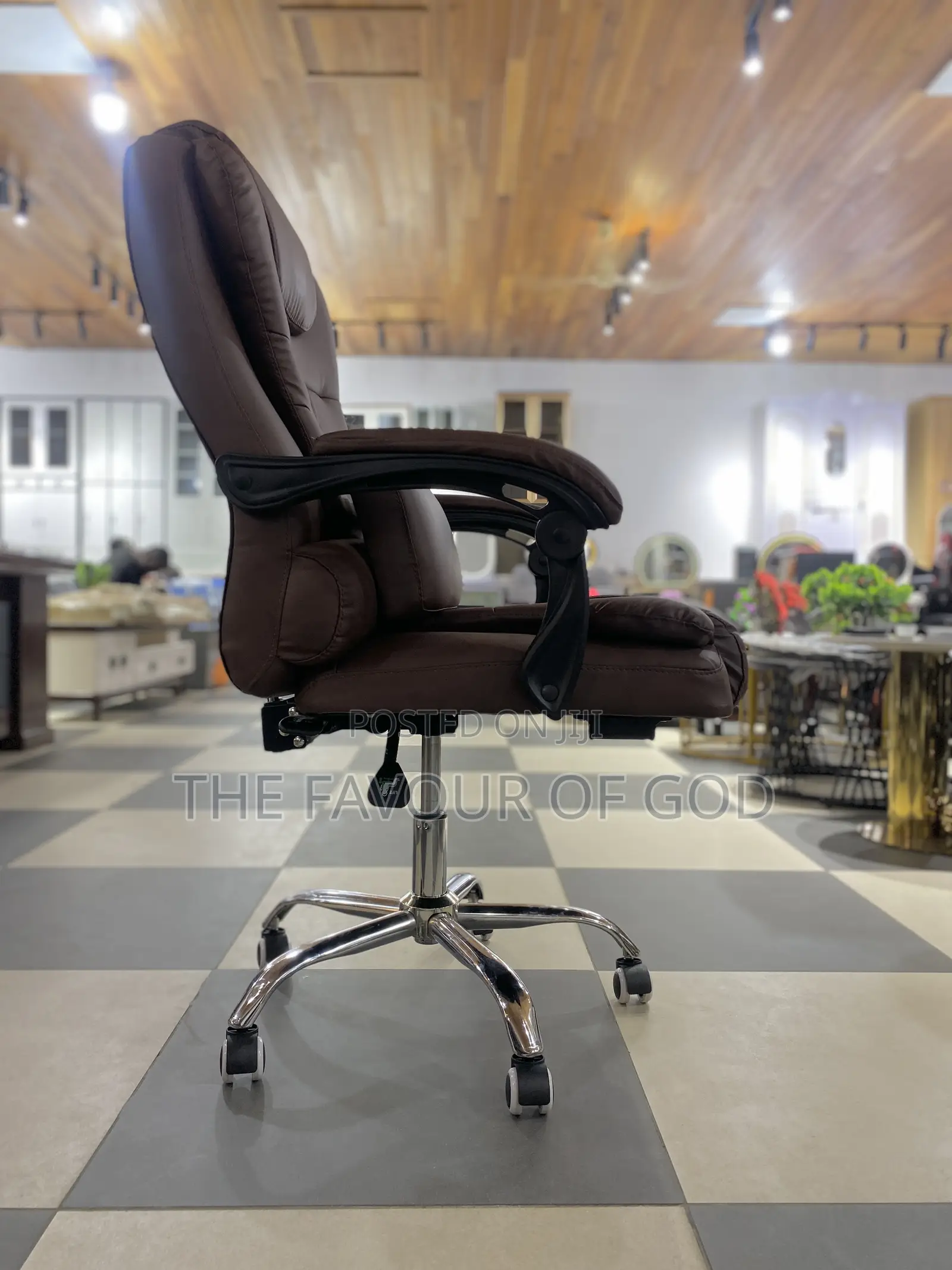 A Comfortable Leather Office Chair