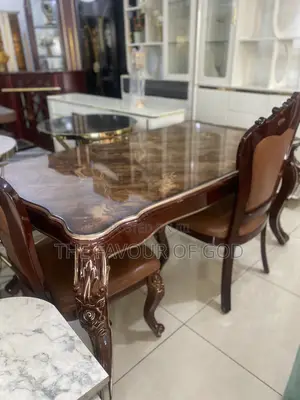 A Superior Coffee Color Royal Dining Set