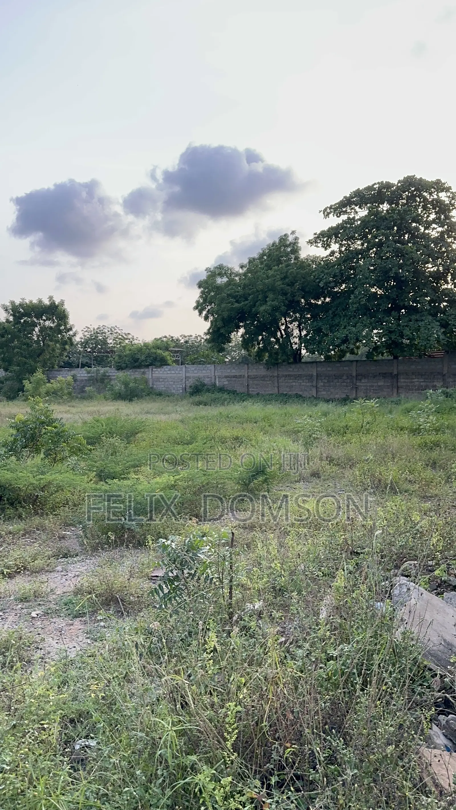 Four Plots of Land for Sale on the Spintex Road